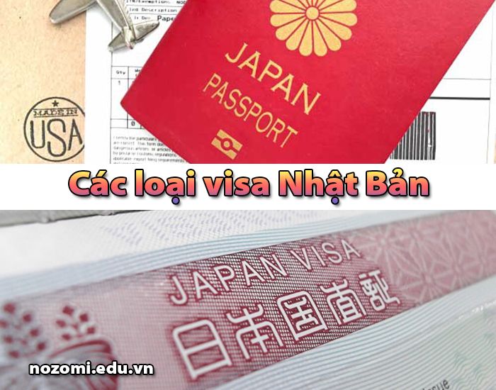 Các loại Visa Nhật Bản