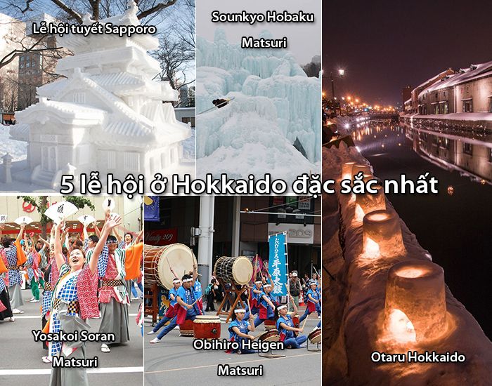 5 lễ hội ở Hokkaido đặc sắc nhất vùng đất phía Bắc Nhật Bản