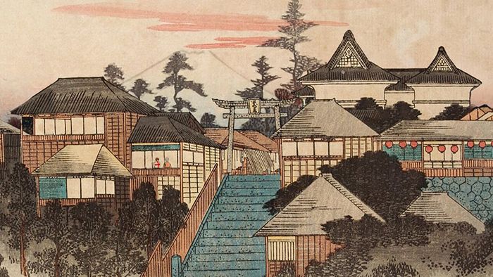 Tokyo thời kỳ Edo qua tranh vẽ của họa sĩ Nhật