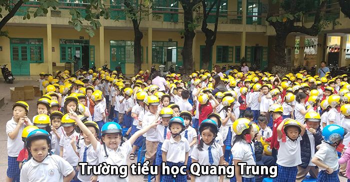 Trường tiểu học Quang Trung - trường tiểu học tốt nhất quận Hoàn Kiếm 